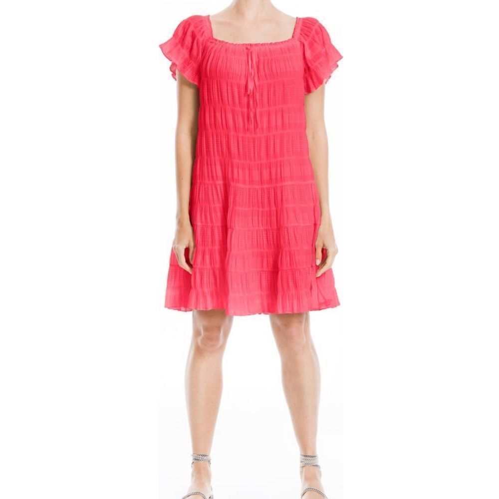 New with tags Maxstudio flutter dress